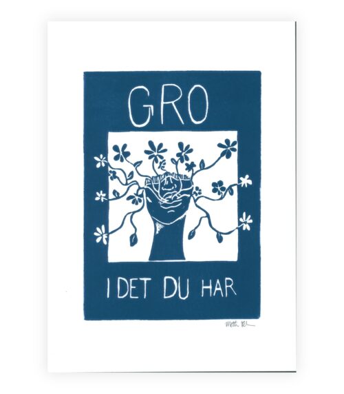 Mørk blå